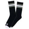 CHAUSSETTES CULT STRIPES NOIR / GRIS / BLANC